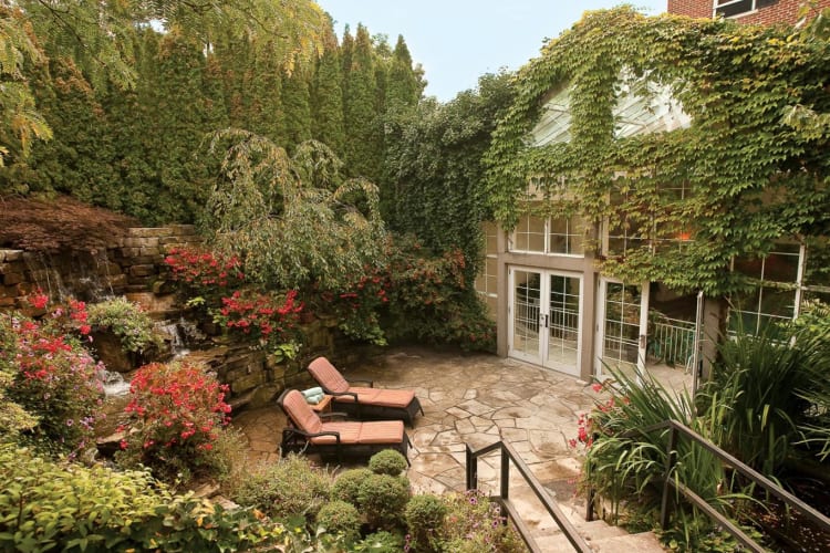 Pool patio
